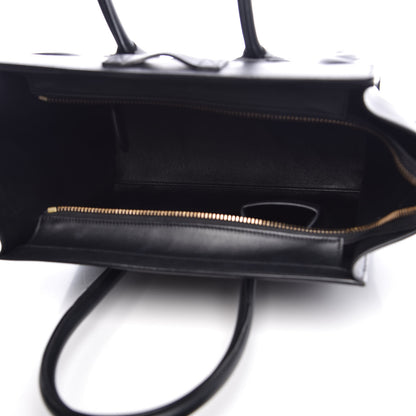 Celine Smooth Calfskin Micro Luggage Black 4 of 10