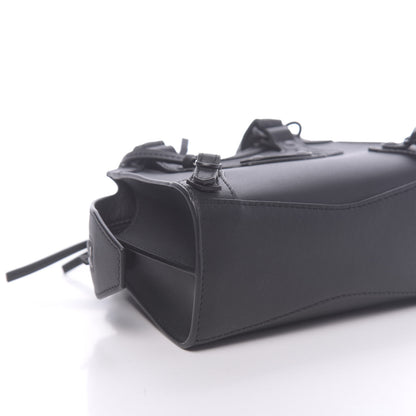 Balenciaga Smooth Calfskin Neo Classic Black Hardware Nano City Crossbody Black 8 of 10