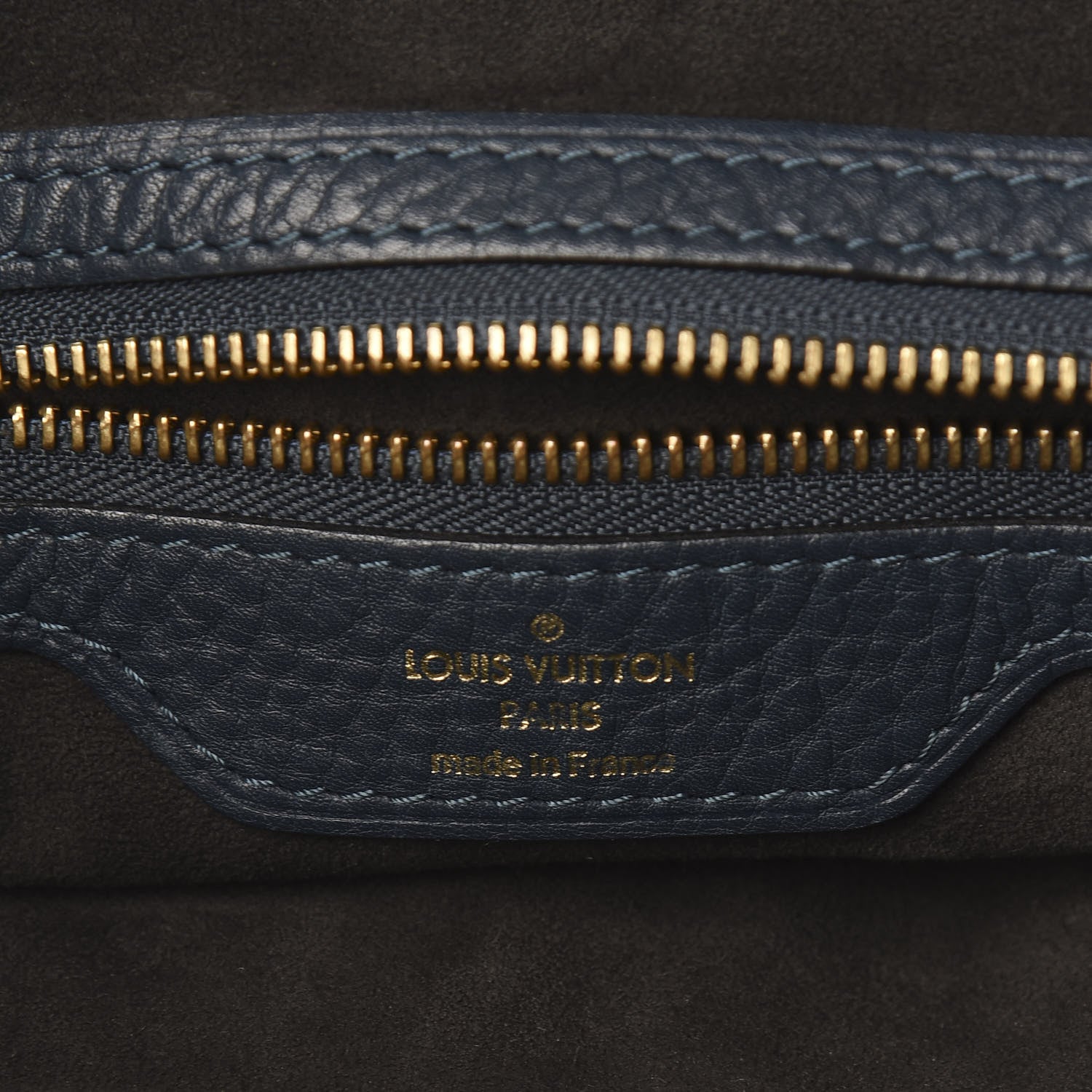 Louis Vuitton Mahina Cirrus MM Marine 6 of 9