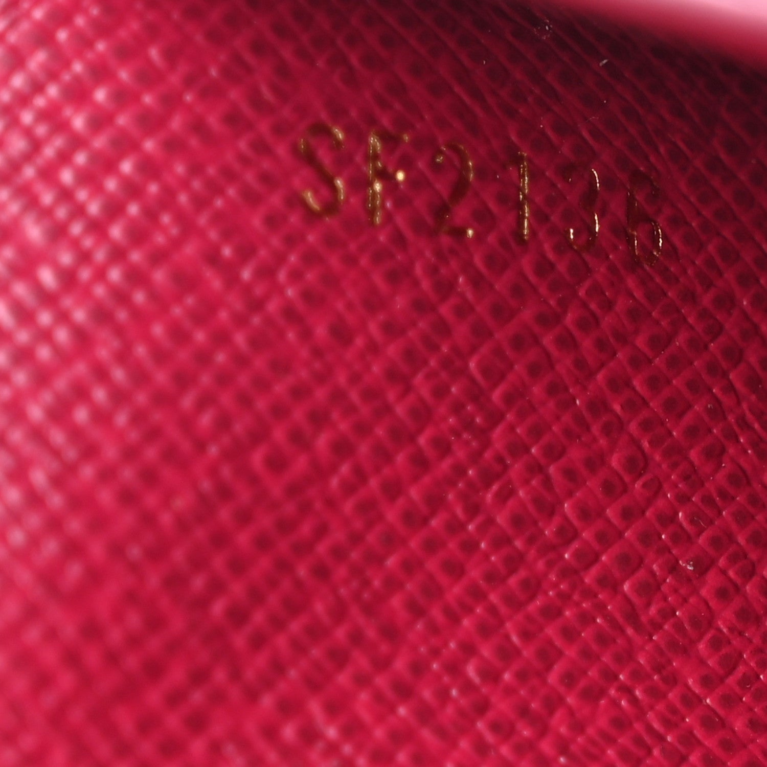 Louis Vuitton Monogram Adele Wallet Fuchsia 7 of 9