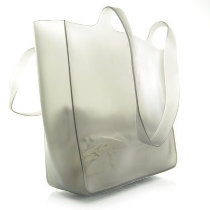 Chanel Jelly Rubber Tote Gray 3 of 8