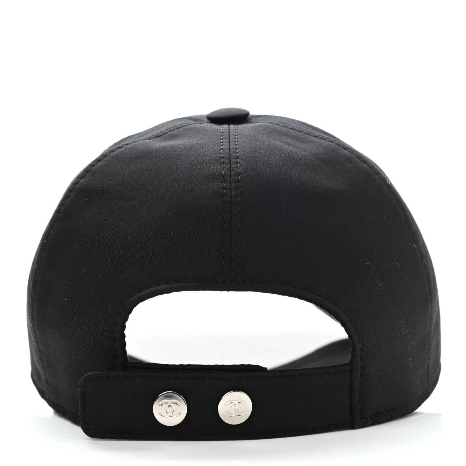 Chanel Cotton CC Cap Hat Black 5 of 8
