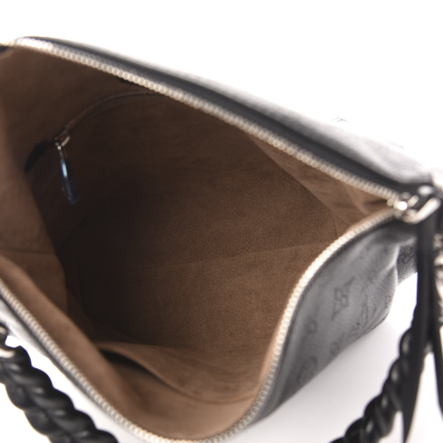 Louis Vuitton Mahina Babylone Chain BB Black 5 of 10