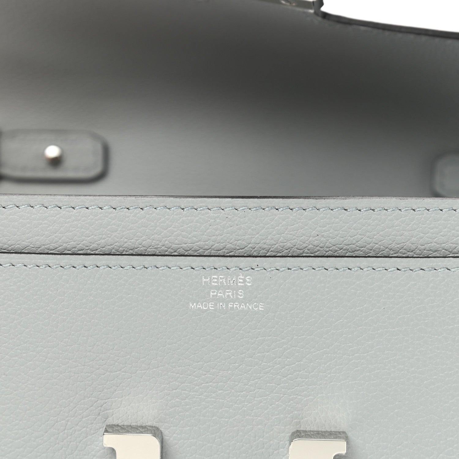 Hermes Evercolor Constance Wallet To Go Bleu Glacier 6 of 8