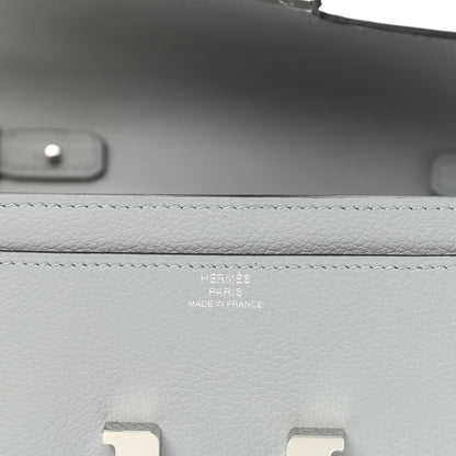 Hermes Evercolor Constance Wallet To Go Bleu Glacier 6 of 8