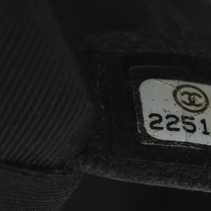 Chanel Calfskin Chevron Quilted Medium Boy Flap Black 7 of 14