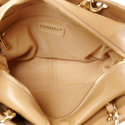 Chanel Caviar Quilted Petit Timeless Tote PTT Dark Beige 5 of 11
