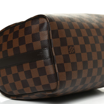 Louis Vuitton Damier Ebene Speedy Bandouliere 25 10 of 12