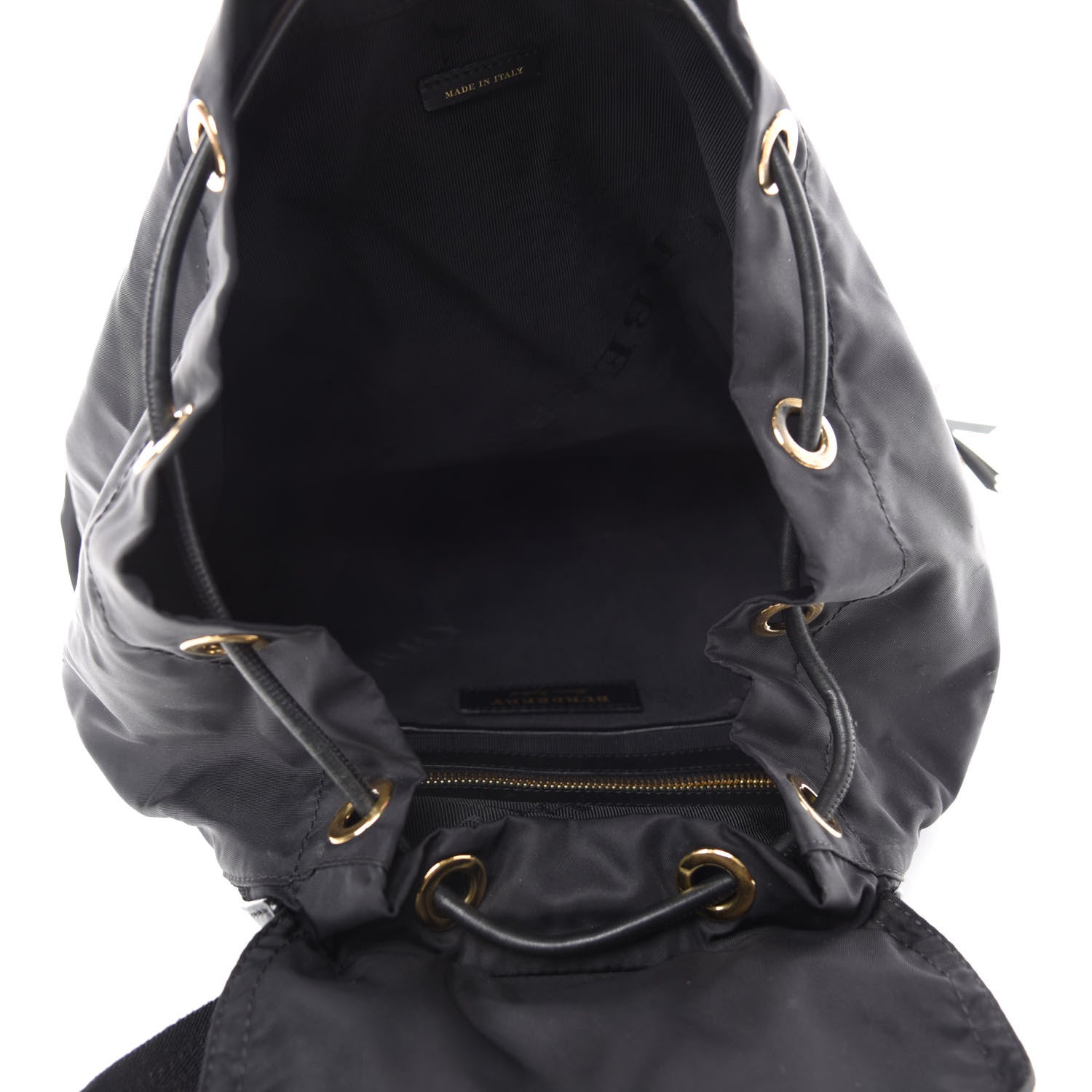 Burberry Nylon Large Rucksack Backpack Black 4 of 9