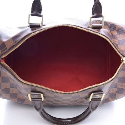 Louis Vuitton Damier Ebene Speedy 30 5 of 14