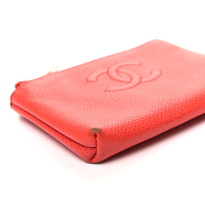 Chanel Caviar Timeless CC Key Holder Red 8 of 11