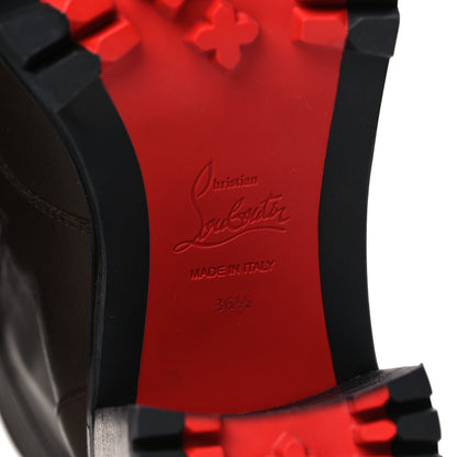 Christian Louboutin En Hiver Mixed Dual-Zip Booties 36.5 Arabica 7 of 11