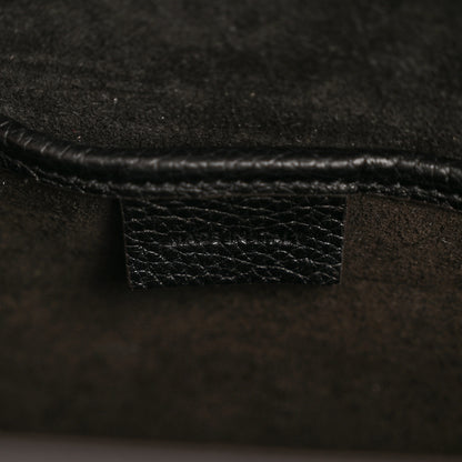 Celine Drummed Calfskin Nano Luggage Black 7 of 11