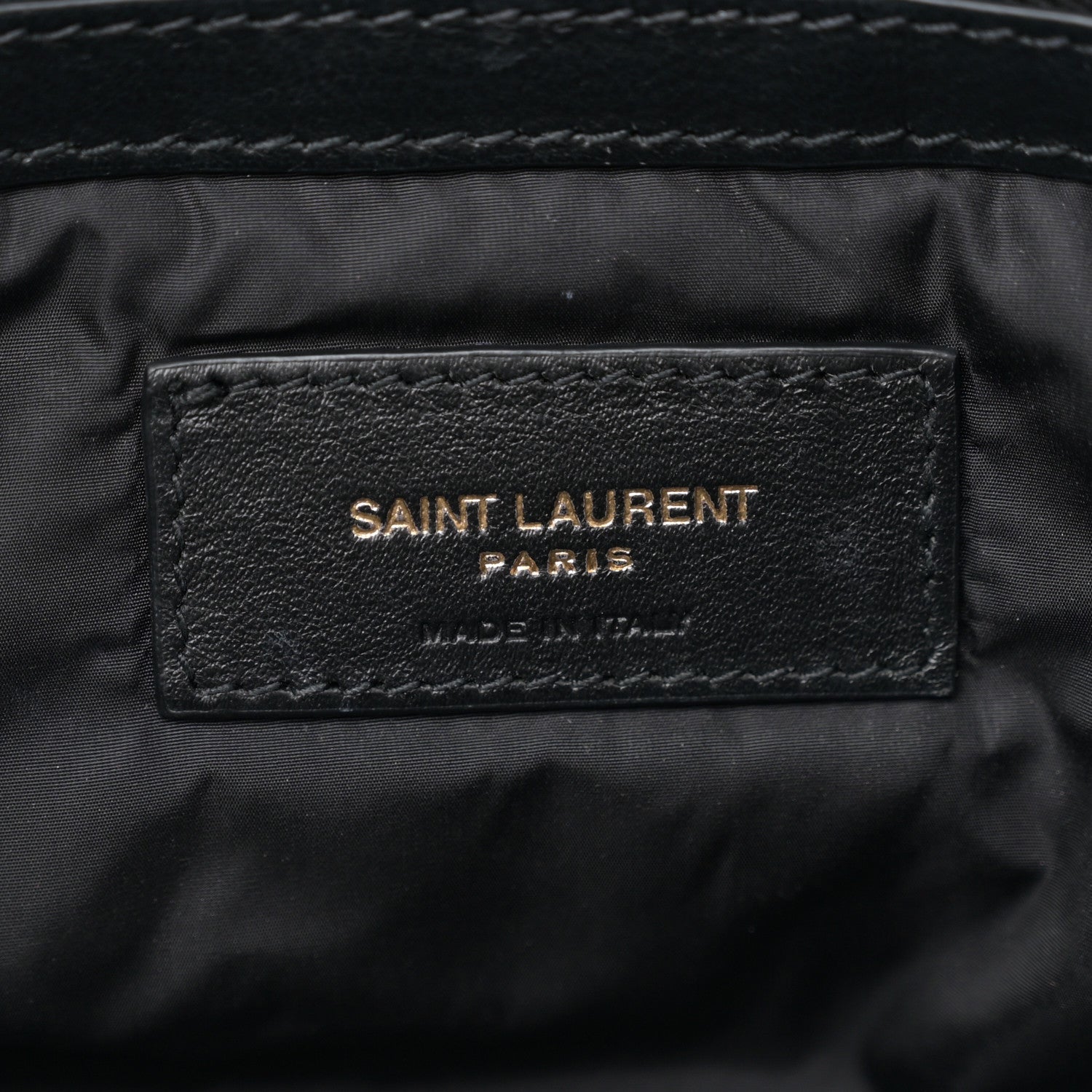 Saint Laurent Nylon Discovery Satchel Black 6 of 11