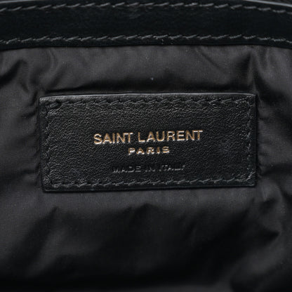 Saint Laurent Nylon Discovery Satchel Black 6 of 11