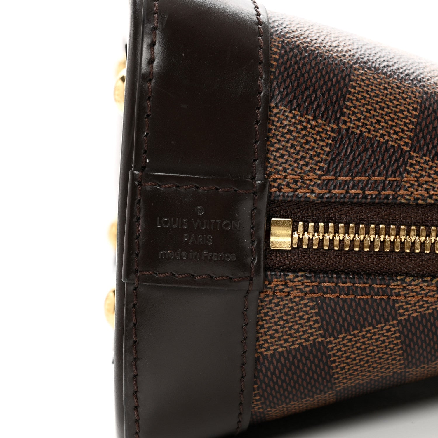 Louis Vuitton Damier Ebene Alma BB 6 of 8
