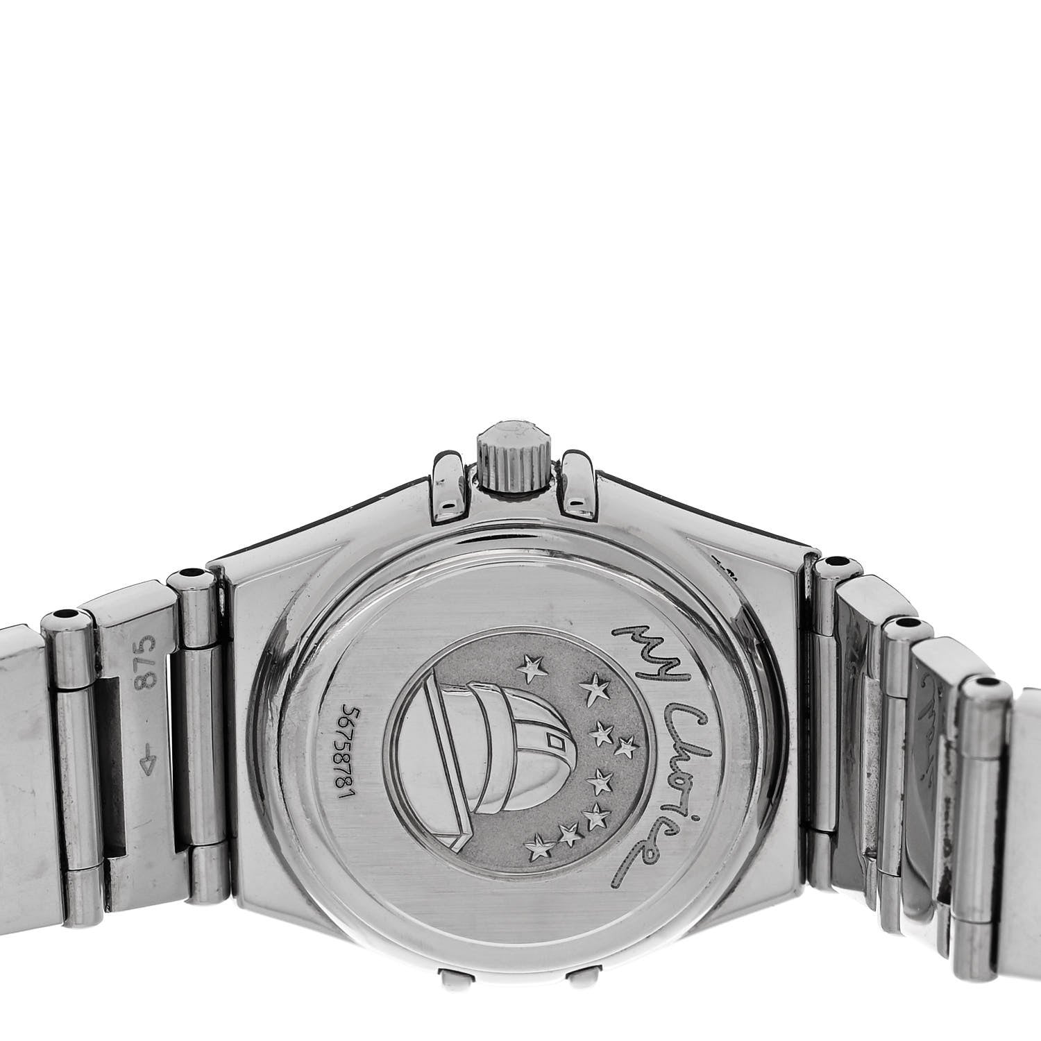 Omega Stainless Steel Mother of Pearl 22mm Constellation My Choice Quartz Watch 1561.71.00 4 of 4