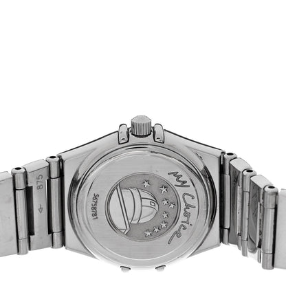 Omega Stainless Steel Mother of Pearl 22mm Constellation My Choice Quartz Watch 1561.71.00 4 of 4