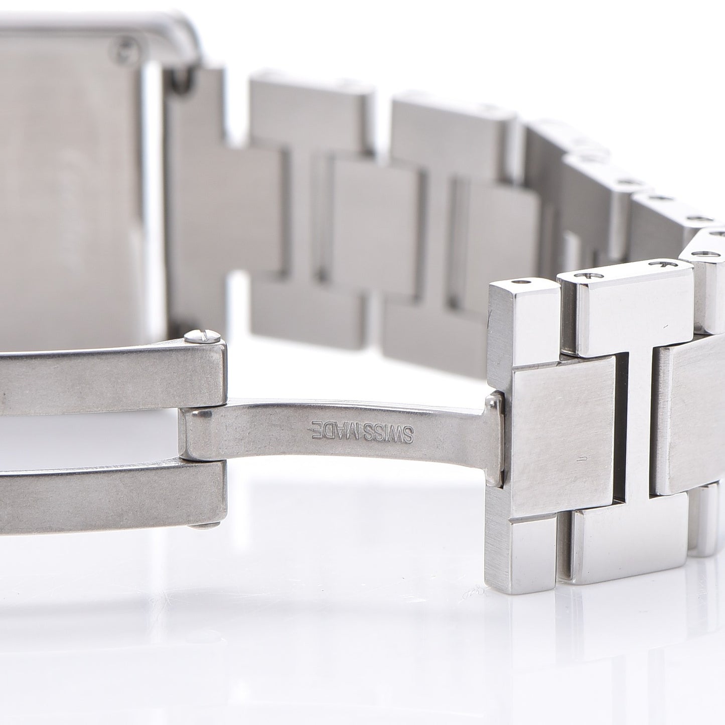 Stainless Steel 24mm Tank Solo Quartz Watch