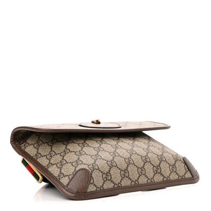 Gucci GG Supreme Monogram Neo Vintage Web Belt Bag Brown 4 of 11