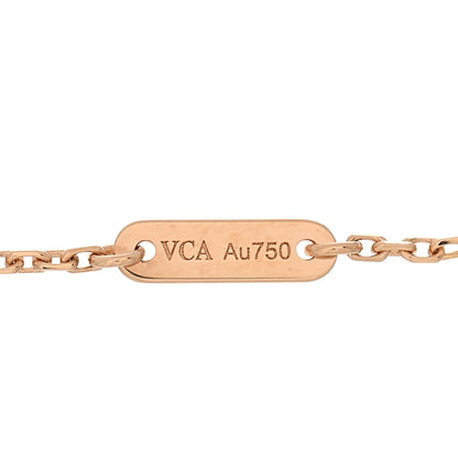 Van Cleef & Arpels 18K Rose Gold Sweet Alhambra Bracelet 3 of 4