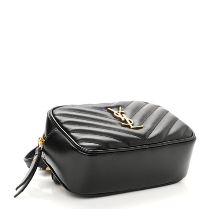 Saint Laurent Calfskin Matelasse Monogram Lou Belt Bag Black 4 of 8