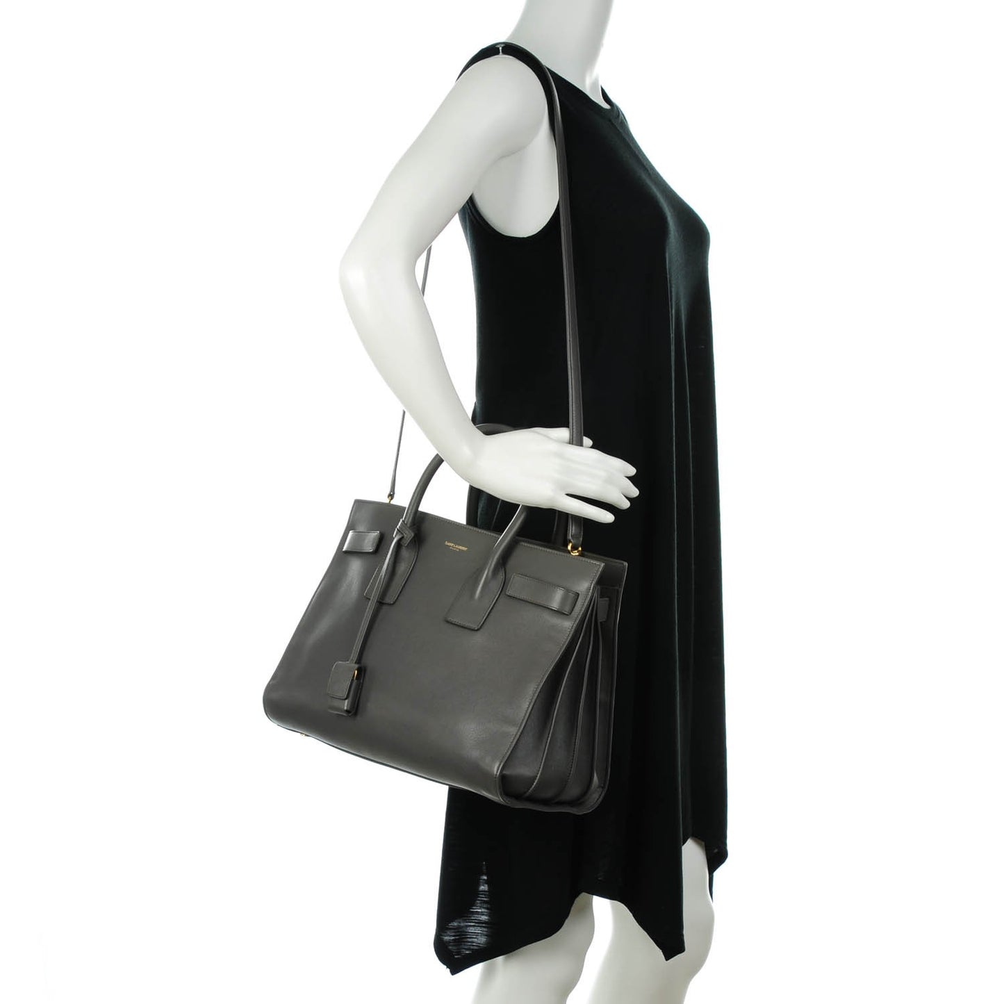 Calfskin Small Sac De Jour Fog