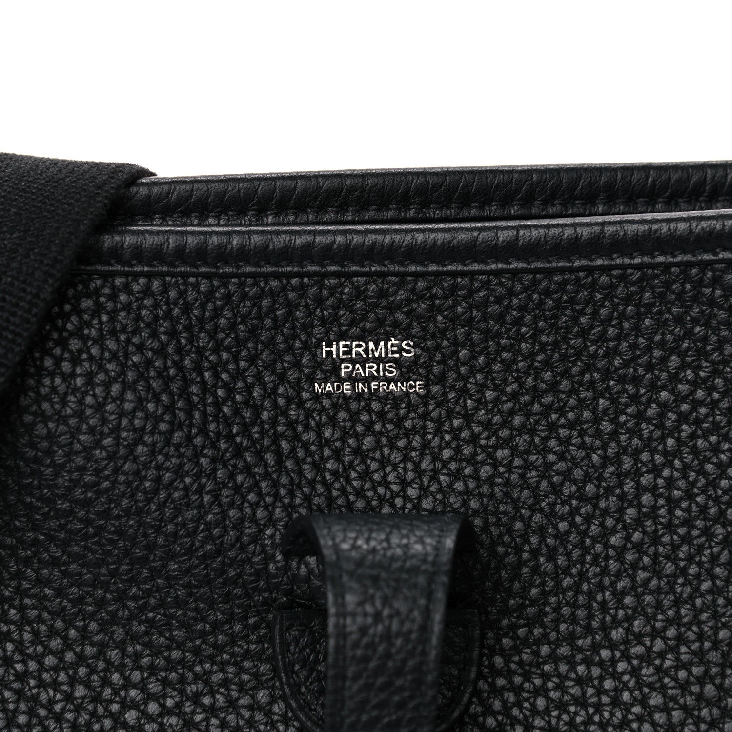 Hermes Taurillon Clemence Evelyne III PM Black 6 of 11