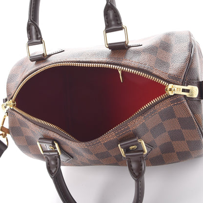 Louis Vuitton Damier Ebene Speedy Bandouliere 25 5 of 8