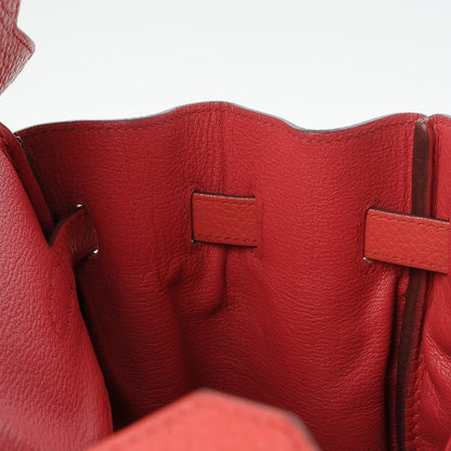 Hermes Taurillon Clemence Birkin 35 Bougainvillea 25 of 31