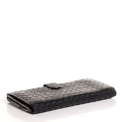 Bottega Veneta Nappa Intrecciato Continental Wallet Black 4 of 8