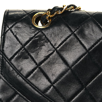 Chanel Lambskin Quilted Medium Single Flap Black 13 of 17