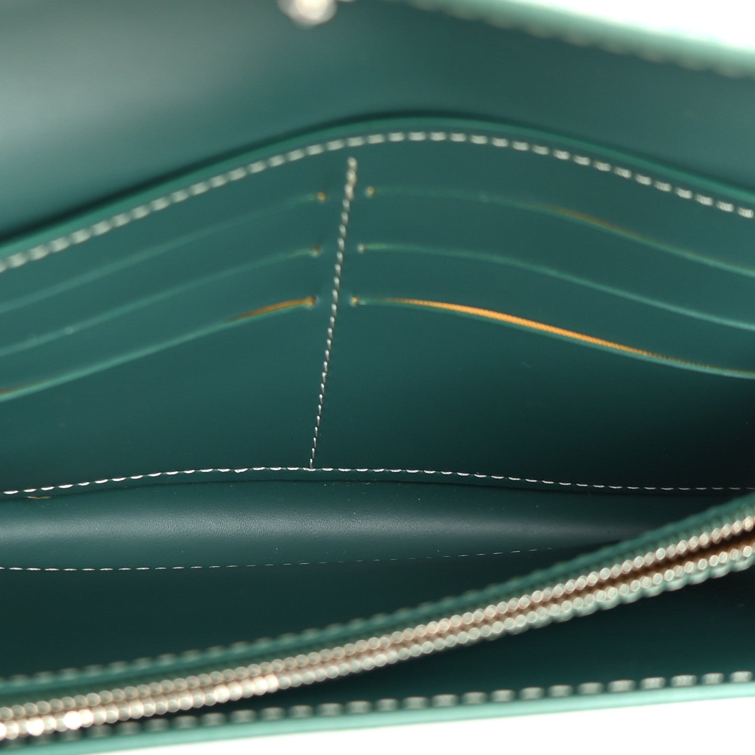 Goyard Goyardine Varenne Continental Wallet Green 5 of 9
