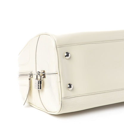 Louis Vuitton Epi Bowling Montaigne GM Ivory 8 of 9