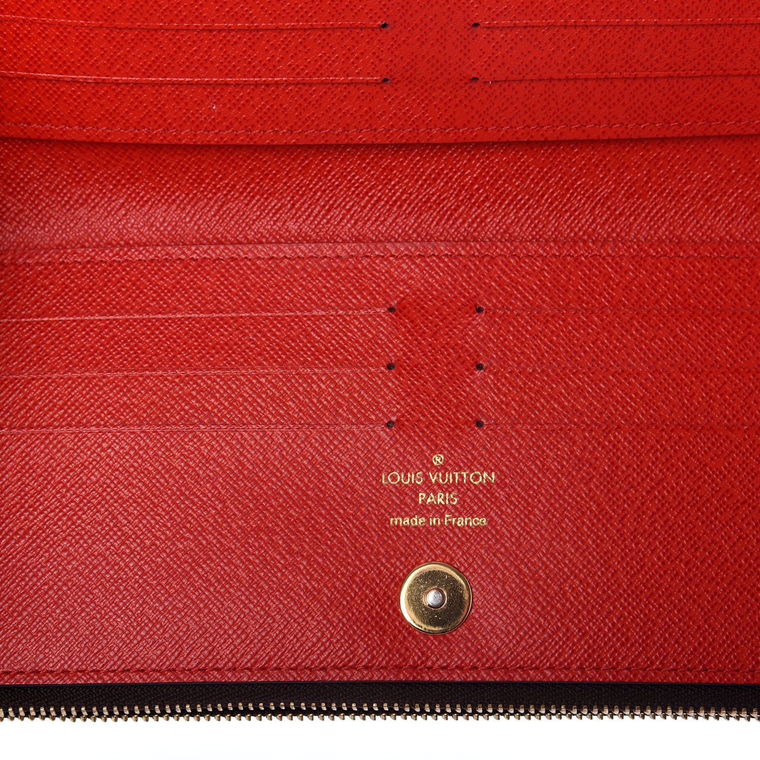Louis Vuitton Monogram Adele Wallet Coquelicot 6 of 9