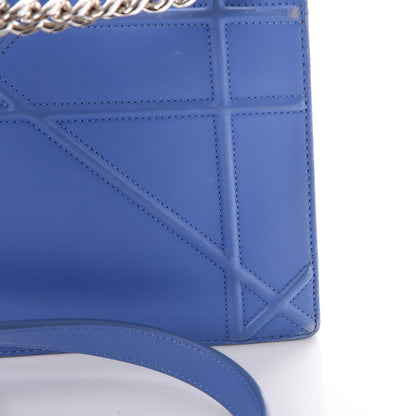Christian Dior Lambskin Medium Diorama Flap Bag Blue 15 of 22