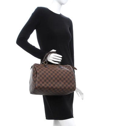 Louis Vuitton Damier Ebene Speedy 30 2 of 16
