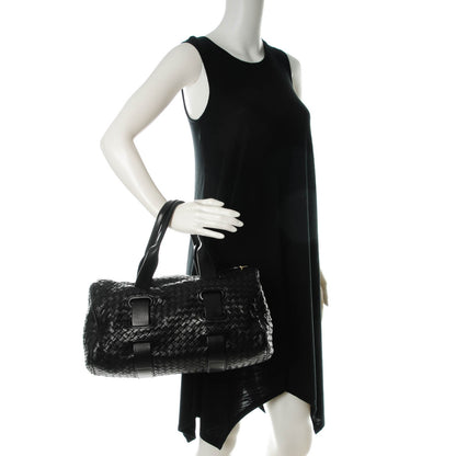 Bottega Veneta Nappa Intrecciato Satchel Nero Black 2 of 9