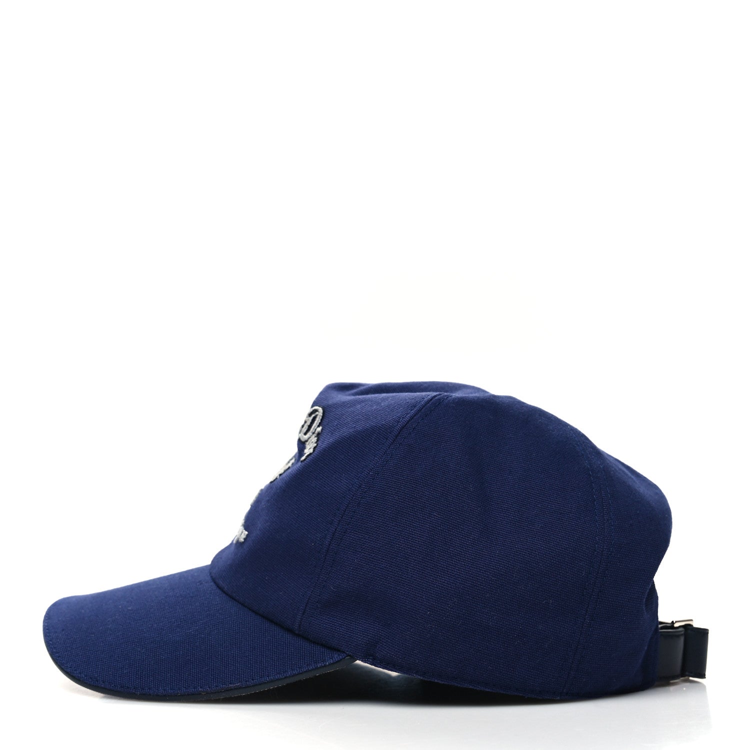 Christian Dior Cotton Embroided Baseball Cap M Blue 3 of 7