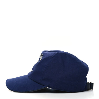 Christian Dior Cotton Embroided Baseball Cap M Blue 3 of 7