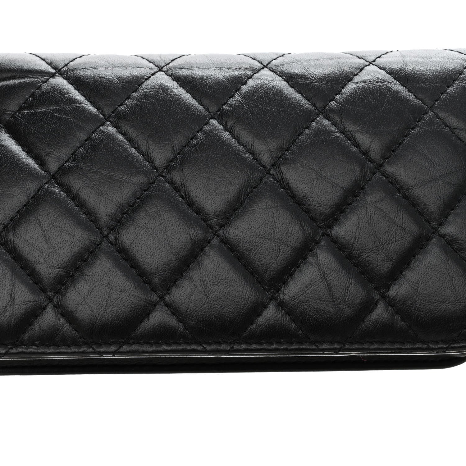 Chanel Aged Calfskin Quilted Reissue Flap Phone Holder With Chain Black 12 of 12