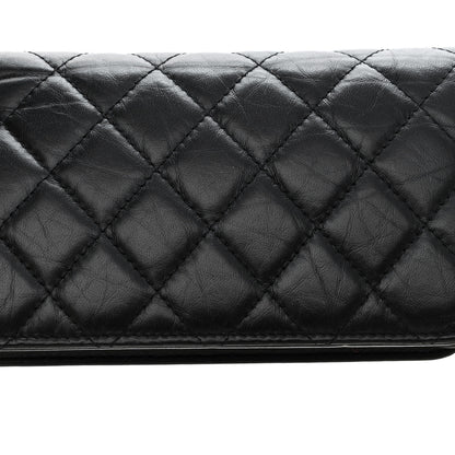 Chanel Aged Calfskin Quilted Reissue Flap Phone Holder With Chain Black 12 of 12