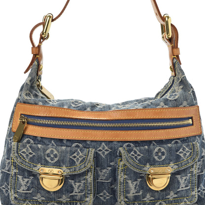 Louis Vuitton Monogram Denim Baggy PM Blue 8 of 8
