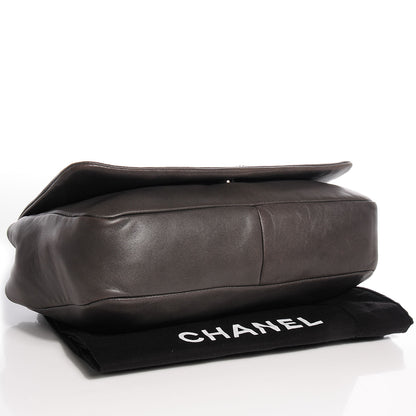 Chanel Lambskin Studded CC East West Flap Grey 4 of 7