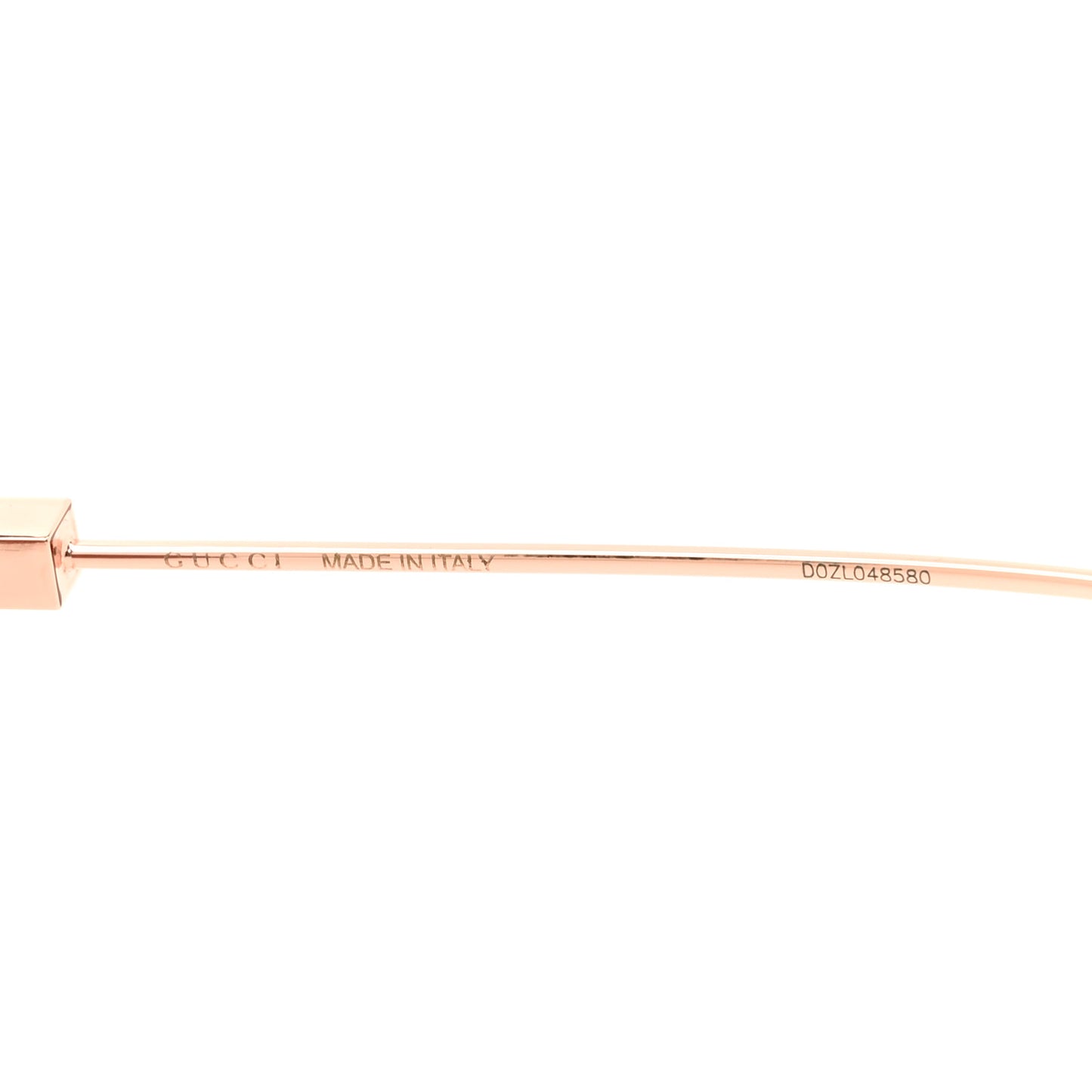Metal Mask Sunglasses GG1436S Red Gold