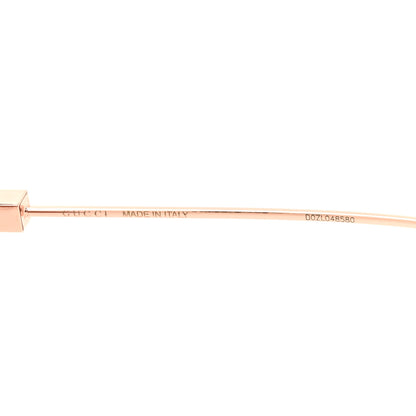 Gucci Metal Mask Sunglasses GG1436S Red Gold 6 of 7