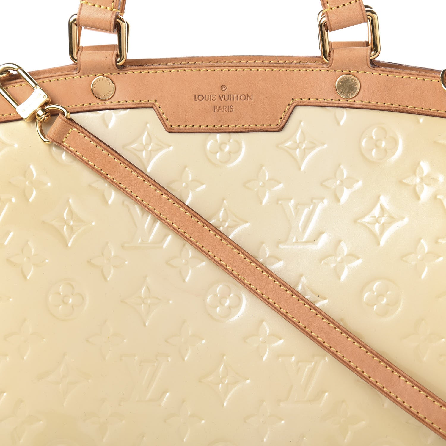 Louis Vuitton Vernis Brea GM Blanc Corail 19 of 19