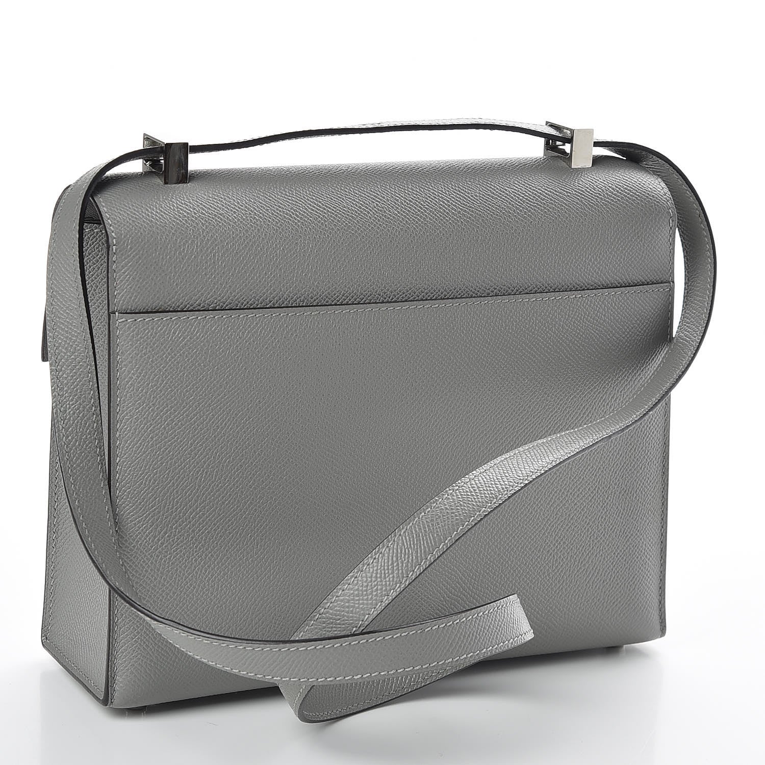 Hermes Epsom Verrou 21 Gris Mouette 2 of 10