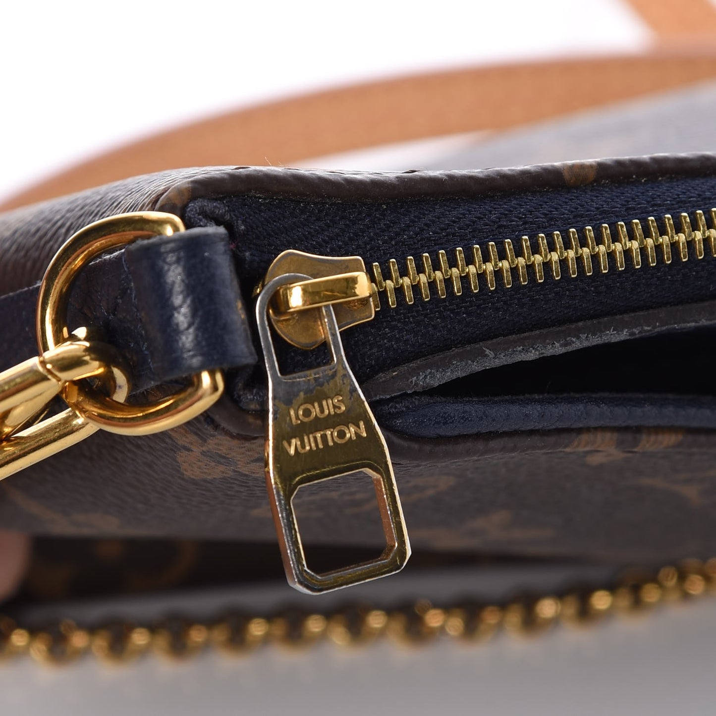 Monogram Pallas Clutch Blue Marine