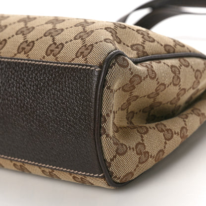 Gucci Monogram Medium Charmy Shoulder Bag Dark Brown 10 of 10